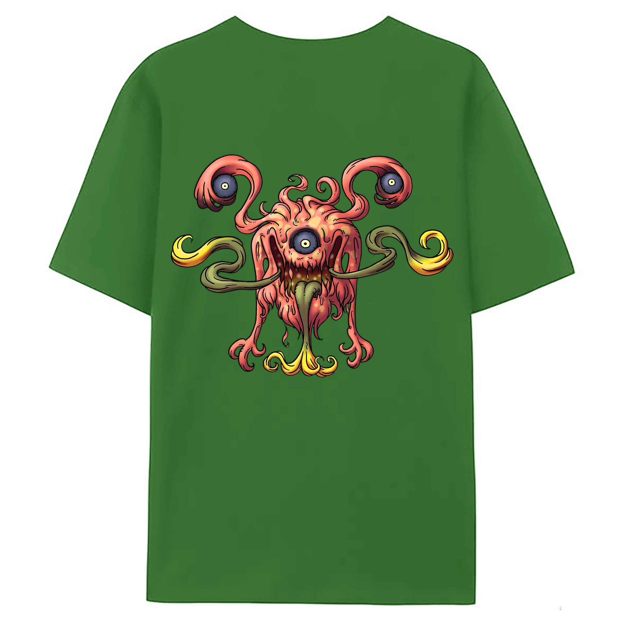 （画像用） ドラゴンクエスト Doragon Kuesuto Dragon Quest レディース半袖Tシャツ(バックプリント)